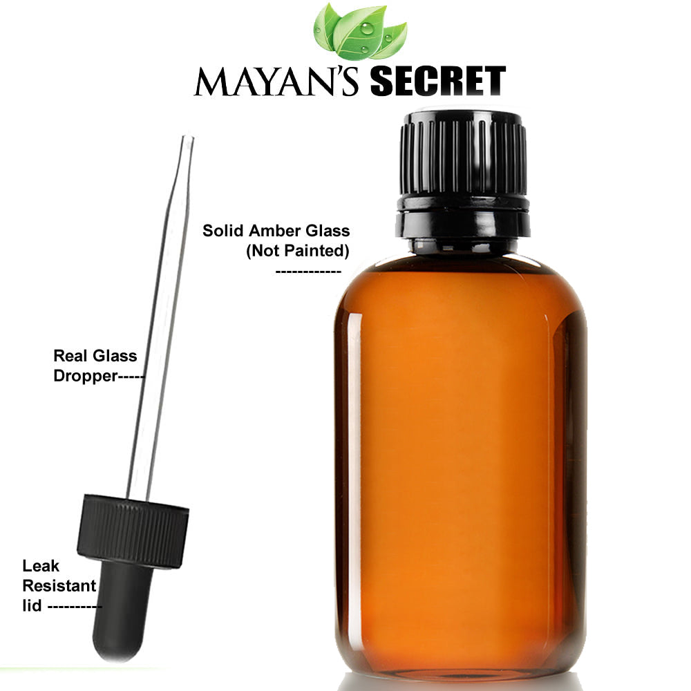 Mayan's Secret 100% Kalahari Watermelon Seed Oil Cold  Pressed/Virgin/Undiluted Carrier Oil | For Face, Hair and Body - 1oz